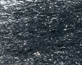 Ripple Flash Dubbing, Black / 99